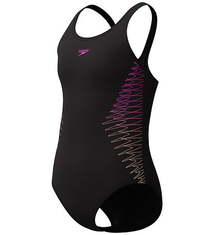 Speedo Badedragt - Placement Muscleback - Orange