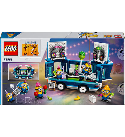 LEGO® Minions - Music Party Bus 75581 - 379 Dele