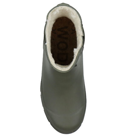 Woden Gummistøvler - Liv Warm Waterproff - Dark Olive