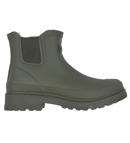 Woden Gummistøvler - Liv Warm Waterproff - Dark Olive