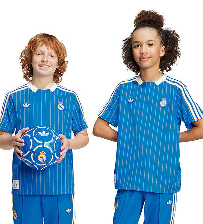 adidas Originals Fodboldtrøje - Real Madrid - BLUBIR/WHITE