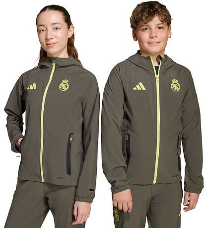 adidas Performance Træningsjakke - Real C VT J Y - UTIGRE/SEFRYE