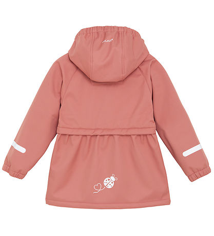 CeLaVi Softshelljakke - Brick Dust