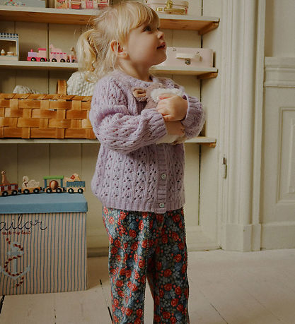 Konges Sløjd Cardigan - Uld - Strik - Isa - Lavender Mist 