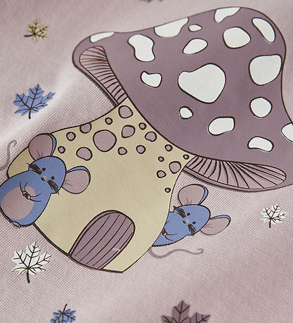 Name It Bluse - NmfVeen - Burnished Lilac/Mushroom