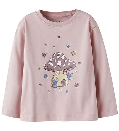 Name It Bluse - NmfVeen - Burnished Lilac/Mushroom