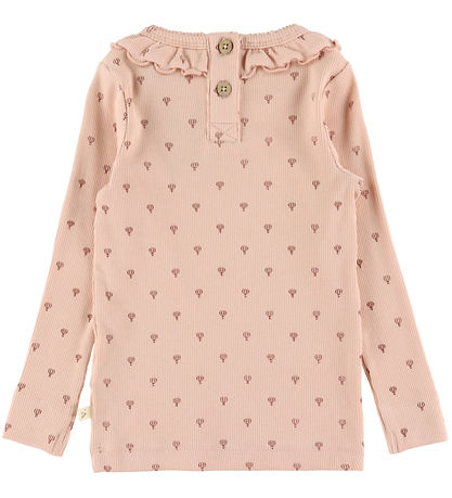 Lil Atelier Bluse  - Rib - NmfGago - Cameo Rose