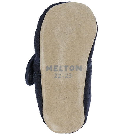 Melton Hjemmesko - Uld - Marine