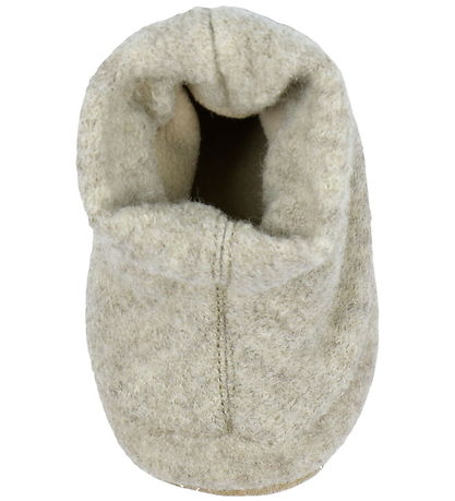 Melton Hjemmesko - Beige Melange
