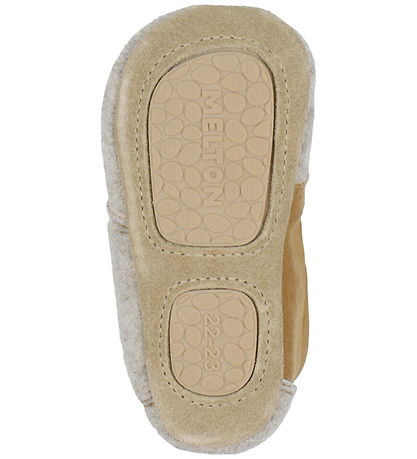 Melton Hjemmesko - Beige Melange