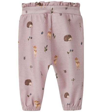 Name It Bukser - NbfOtia - Burnished Lilac m. Dyr