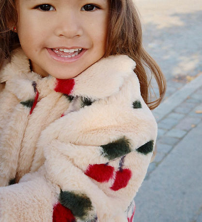 Konges Sløjd Jakke - Fuzzie Coat - Ma Grande Cerise