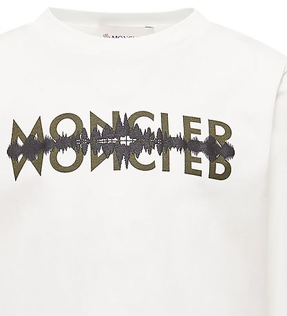 Moncler Bluse - Natural m. Print