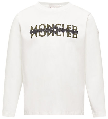 Moncler Bluse - Natural m. Print