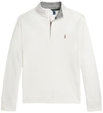 Polo Ralph Lauren Bluse m. Lynlås - Cream