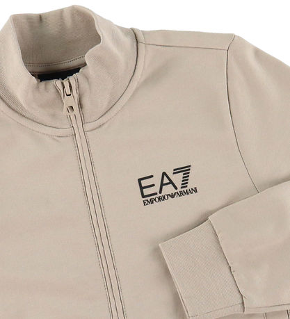 EA7 Sweatsæt - Beige/Sort