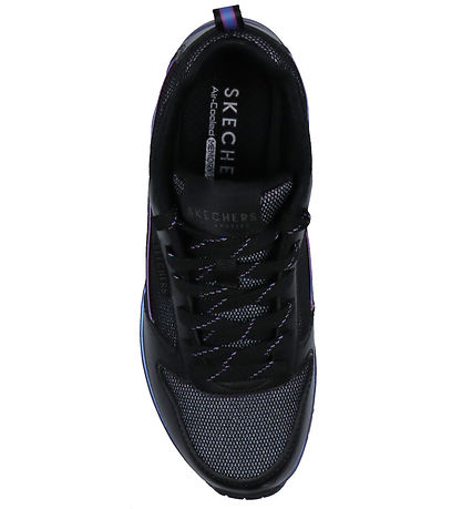 Skechers Sko - Uno Sparkle Lite - Black/Multi