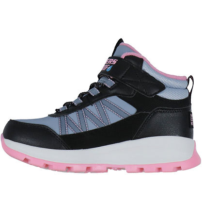 Skechers Støvler - Storm Blazer Artic Mass - Black/Light Pink