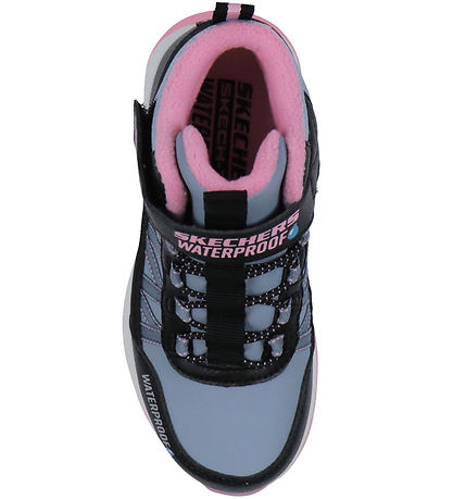 Skechers Støvler - Storm Blazer Artic Mass - Black/Light Pink
