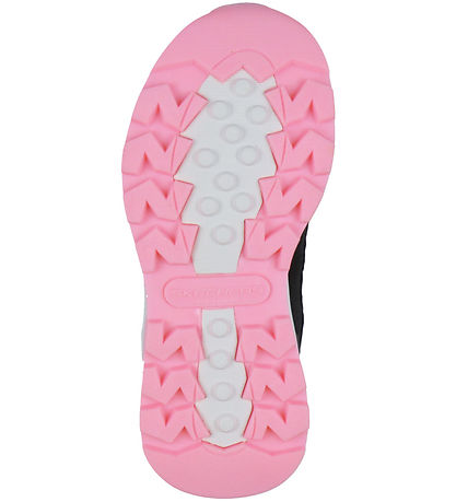 Skechers Støvler - Storm Blazer Artic Mass - Black/Light Pink