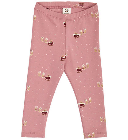 Müsli Leggings - Christmas - Nostalgia Rose/Cabernet/Balsam Crea