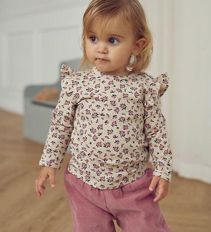 Müsli Bluse - Zinna - Oak/Nostalgia Rose/Deep Green