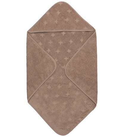 Müsli Babyhåndklæde - 70x70 - Walnut