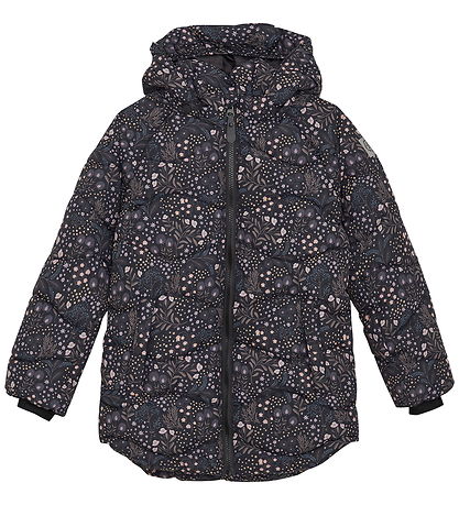 Color Kids Dunjakke - Quilt, Long - Phantom