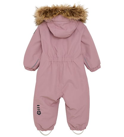 Color Kids Flyverdragt - Baby Coverall - Woodrose