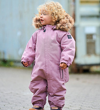 Color Kids Flyverdragt - Baby Coverall - Woodrose