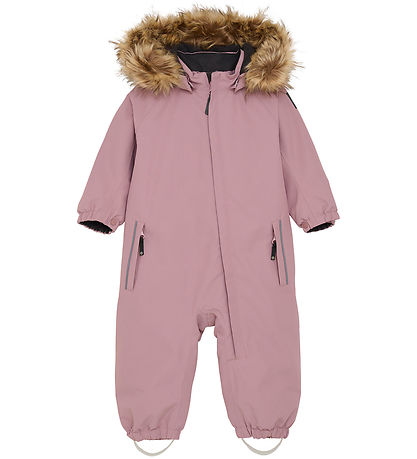 Color Kids Flyverdragt - Baby Coverall - Woodrose