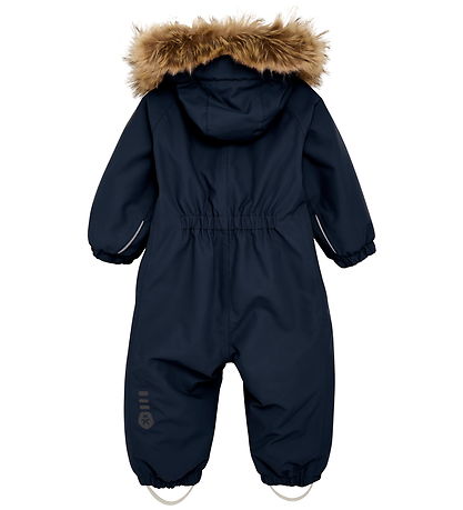 Color Kids Flyverdragt - Baby Coverall w. Fake Fur