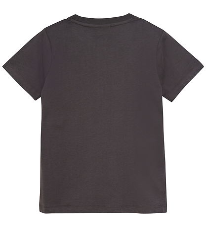 Color Kids T-shirt w. Print - Phantom