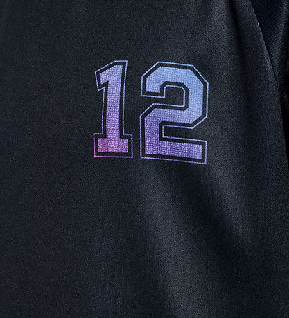 Hummel T-shirt - hmlSHIMMER - Black/Cayenne