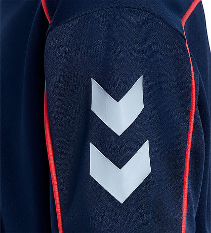 Hummel T-shirt - hmlJR Performance - Dress Blues