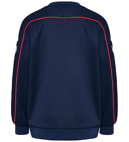 Hummel Bluse - hmlJR Performance - Interlock Crewneck - Blå