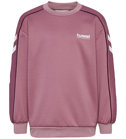 Hummel Bluse - hmlJR Performance - Interlock Crewneck - Mauve