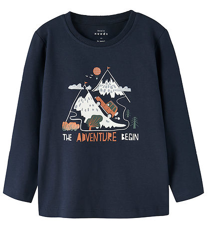 Name It Bluse - NmmVux - Navy Blazer/Begin