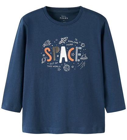 Name It Bluse - NmmVictor - 2-pak - Insignia Blue/Cloud Dancer