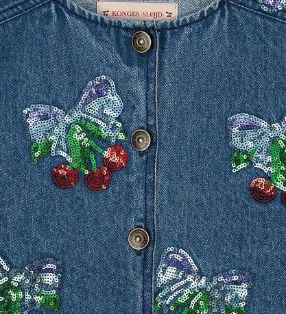 Konges Sløjd Denimjakke - Magot - Amarena Sequin