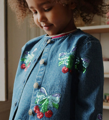 Konges Sløjd Denimjakke - Magot - Amarena Sequin