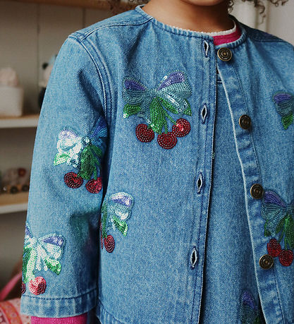 Konges Sløjd Denimjakke - Magot - Amarena Sequin