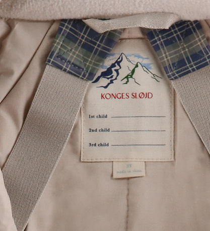 Konges Sløjd Flyverdragt - PU - Rain - Laurel Blue Check