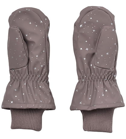 Wheat Regnluffer m. Fleece - PU - Stormy - Purple Stone Stars