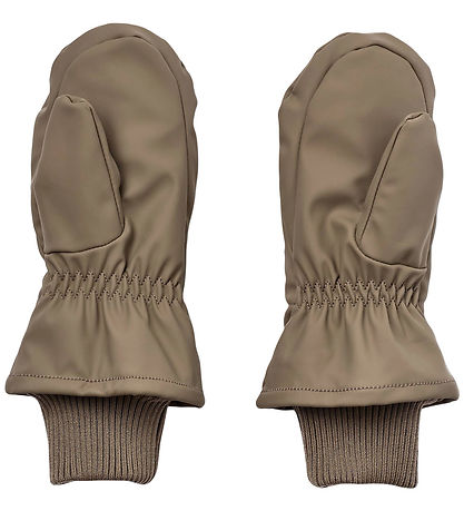 Wheat Regnluffer m. Fleece - PU - Stormy - Dry Wood
