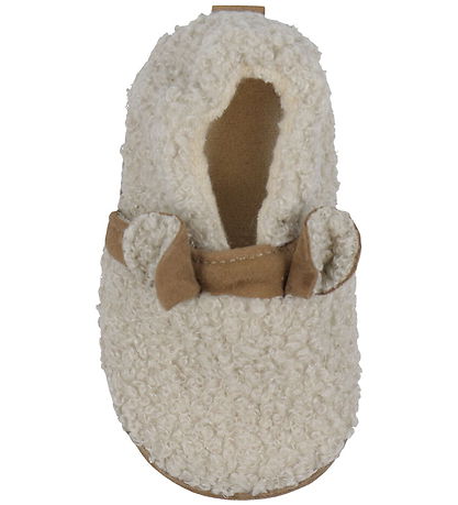 Melton Hjemmesko - Fuzzy Teddy - Oxford Tan