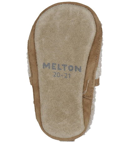 Melton Hjemmesko - Fuzzy Teddy - Oxford Tan