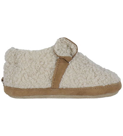 Melton Hjemmesko - Fuzzy Teddy - Oxford Tan