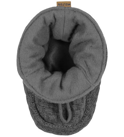 Melton Hjemmesko - Noos - Medium Grey Melange
