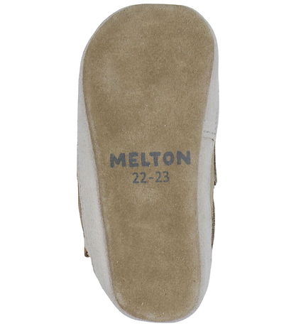 Melton Skindfutter - Noos -  Running Slippers - Natural